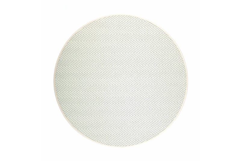Matto Elsa Pyöreä 133 cm Valkoinen, VM Carpet