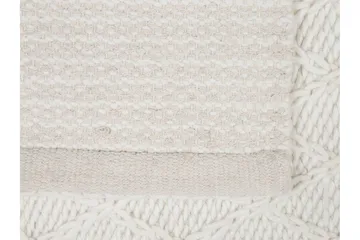 Matto Erzin 160x230 cm - Valkoinen - Kodintekstiilit & matot - Matto - Moderni matto - Villamatto