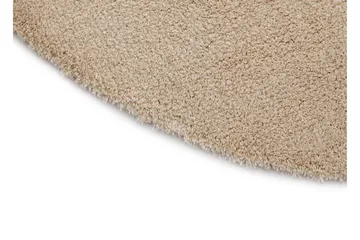 Matto Feel Ø200 cm Luonnollinen - Luonnonväri - Kodintekstiilit & matot - Matto - Moderni matto - Nukkamatto