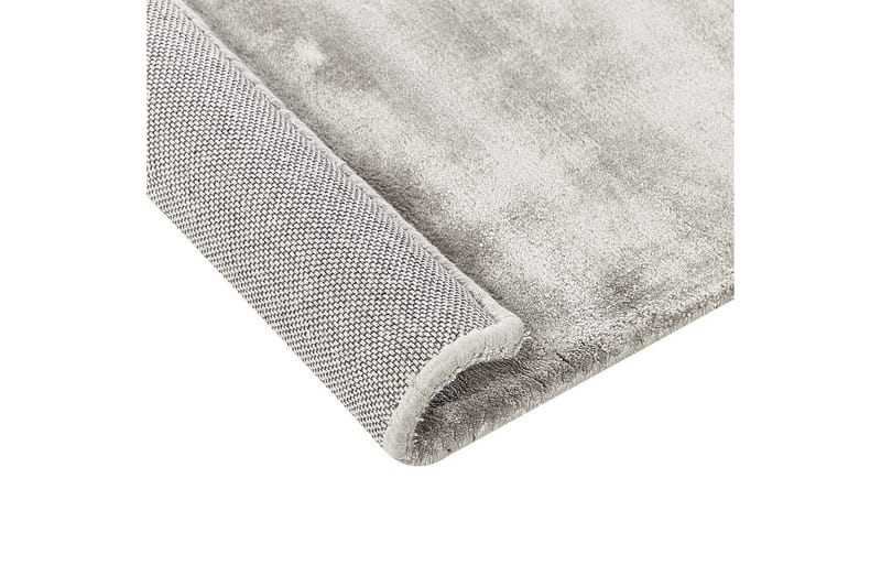 Matto Gesi II - Vaaleanharmaa, 80x300 cm - Kodintekstiilit & matot - Matto - Moderni matto - Viskoosimatto & keinosilkkimatto