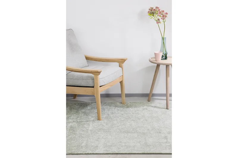 Matto Hattara Pyöreä 200 cm Vihreä - VM Carpet - Kodintekstiilit & matot - Matto - Moderni matto - Nukkamatto
