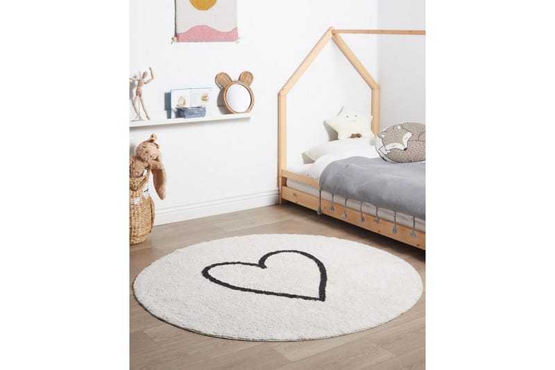 Matto Heart - Kodintekstiilit & matot - Matto - Moderni matto - Puuvillamatto