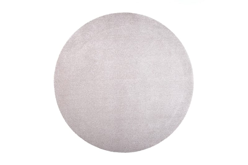 Matto Kide Pyöreä 133 cm Beige - VM Carpet - Kodintekstiilit & matot - Matto - Moderni matto - Nukkamatto