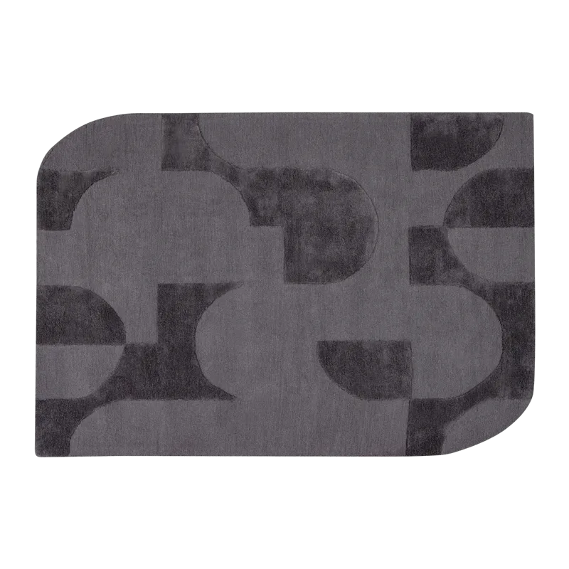 Matto Livo 160×160 cm, Harmaa