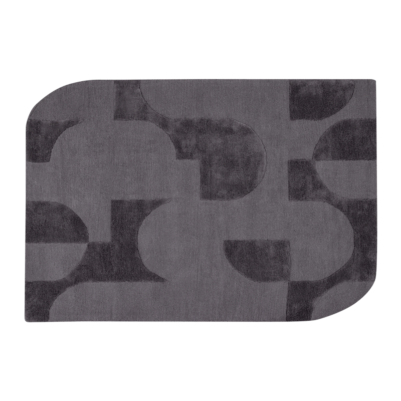 Matto Livo 160×160 cm, Harmaa