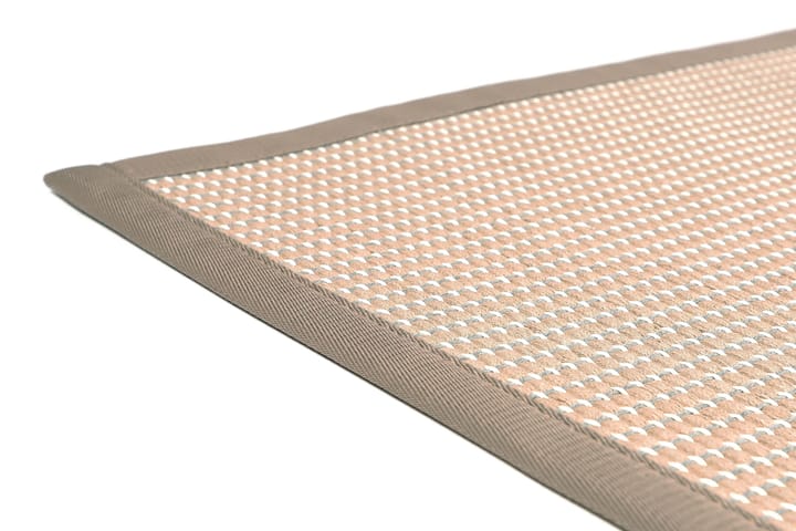 Matto Lyyra2 Pyöreä 200 cm Beige - VM Carpet - Puuvillamatto