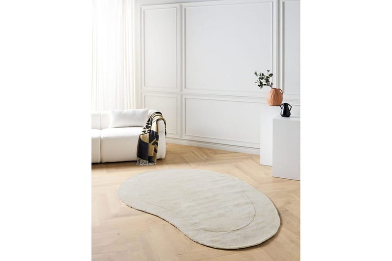 Matto Masso - Beige - Kodintekstiilit & matot - Matto - Moderni matto - Viskoosimatto & keinosilkkimatto