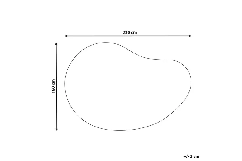 Matto Masso - Beige - Kodintekstiilit & matot - Matto - Moderni matto - Viskoosimatto & keinosilkkimatto