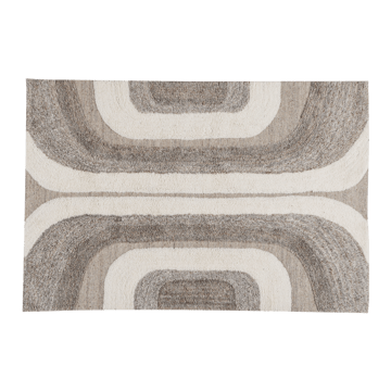 Matto Moro 170×240 cm - Harmaa/Valkoinen - Kodintekstiilit & matot - Matto - Moderni matto - Villamatto