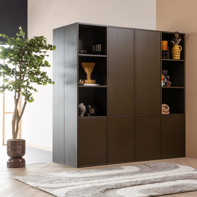 Matto Moro 170×240 cm - Harmaa/Valkoinen - Kodintekstiilit & matot - Matto - Moderni matto - Villamatto