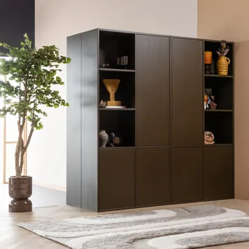 Matto Moro 170×240 cm - Harmaa/Valkoinen - Kodintekstiilit & matot - Matto - Moderni matto - Villamatto