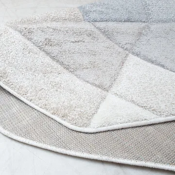 Matto Navon Carved 100x150 cm - Harmaa/Beige - Kodintekstiilit & matot - Matto - Moderni matto - Wilton-matto