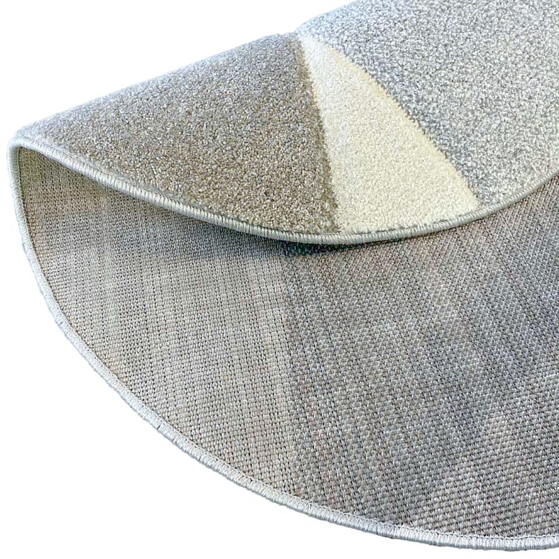 Matto Navon Carved 120 cm - harmaa/beige - Kodintekstiilit & matot - Matto - Moderni matto - Wilton-matto
