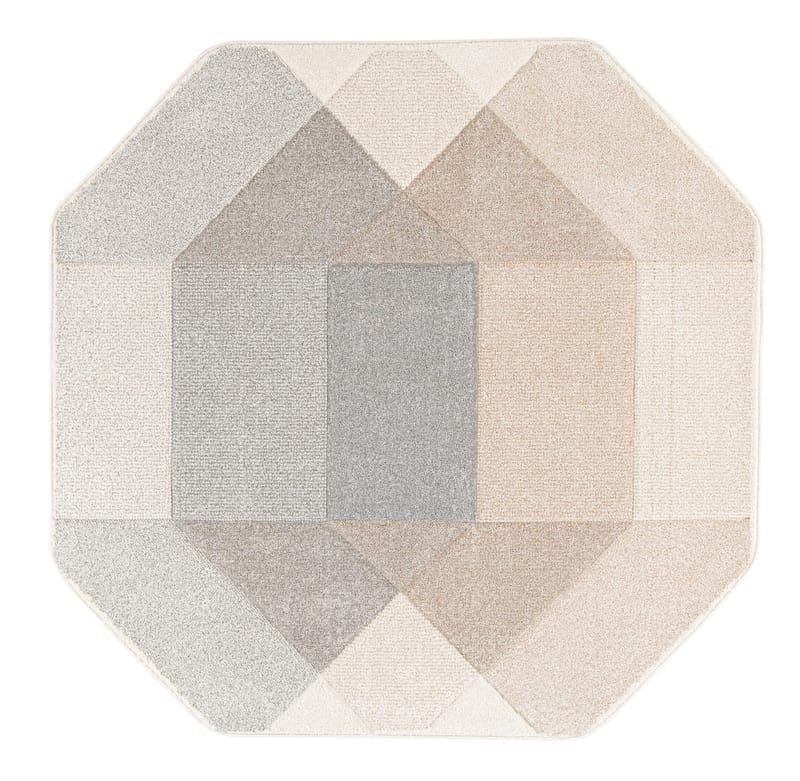Matto Navon Carved 160x230 cm, Harmaa/Beige