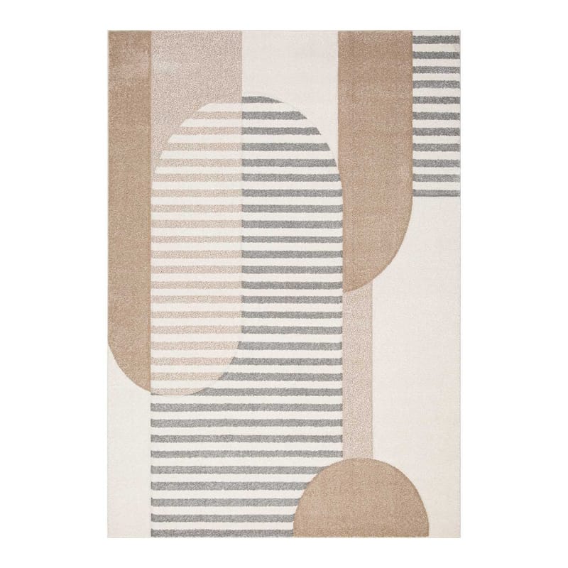 Matto Navon Carved 200x285 cm, harmaa/beige