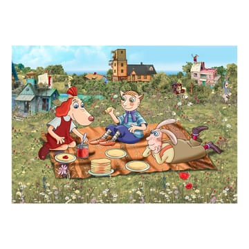 Matto Relvi 100x160 cm - Vihreä - Kodintekstiilit & matot - Matto - Moderni matto - Wilton-matto