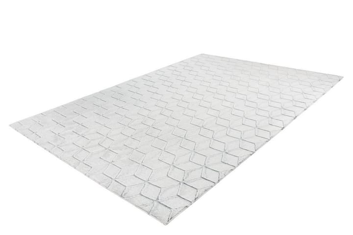 Matto Skeardpat Ryti 120x160 cm Valkoinen/Antrasiitti - D-Sign - Wilton-matto - Kuviollinen matto & värikäs matto