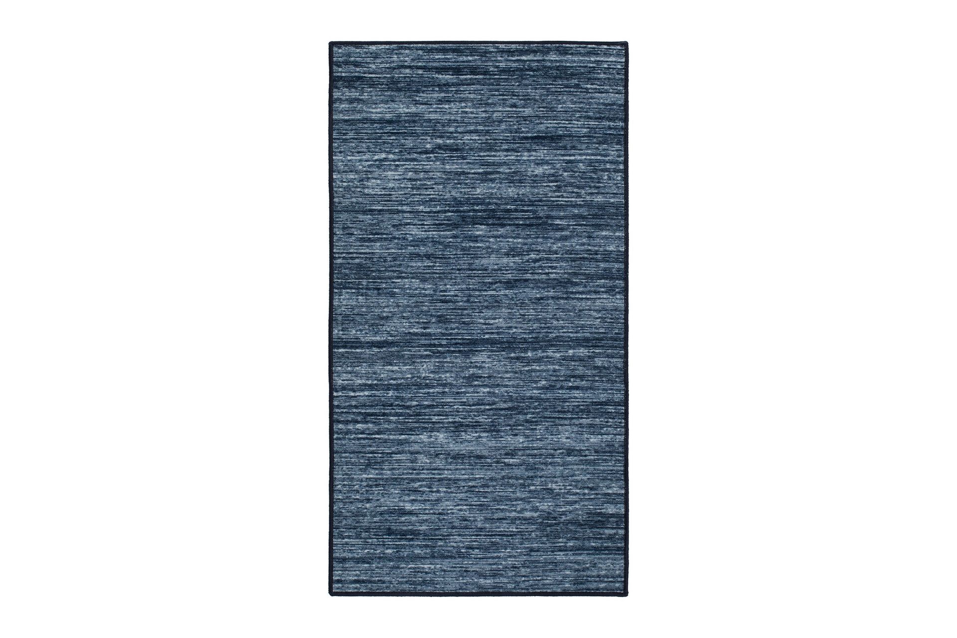 Matto Struktur 80x250 cm Tummansininen - Laivastonsininen