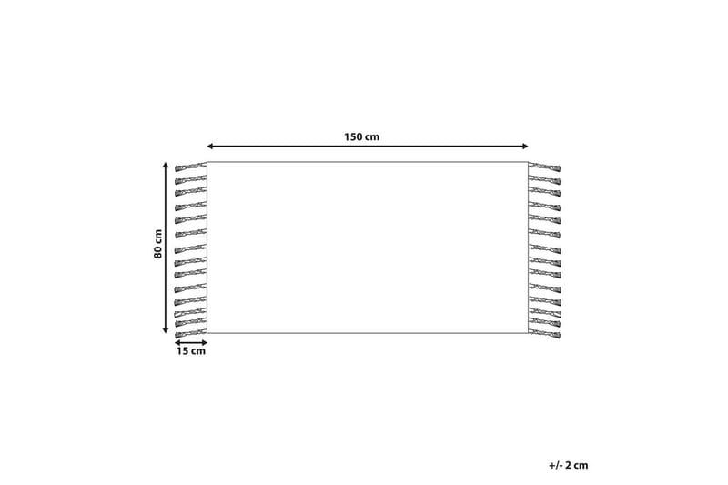 Matto Tabiat - 80x150 cm - Kodintekstiilit & matot - Matto - Moderni matto - Räsymatto