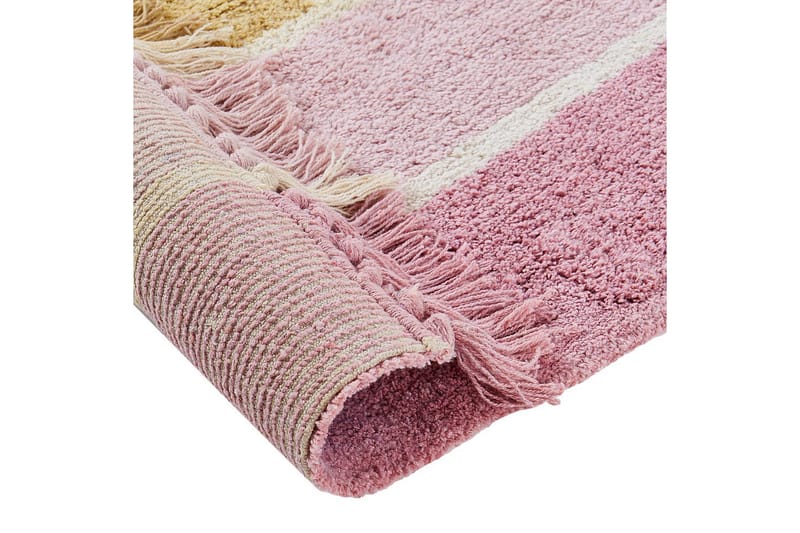 Matto Tatarli - Beige, monivärinen - Kodintekstiilit & matot - Matto - Moderni matto - Puuvillamatto