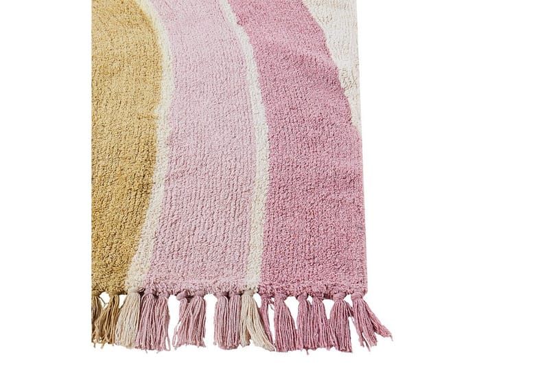 Matto Tatarli - Beige, monivärinen - Kodintekstiilit & matot - Matto - Moderni matto - Puuvillamatto