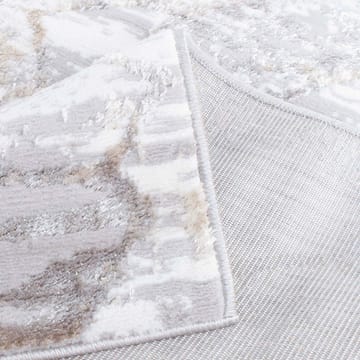Matto Vanor 100x150 cm - hopea/valkoinen - Kodintekstiilit & matot - Matto - Moderni matto - Wilton-matto