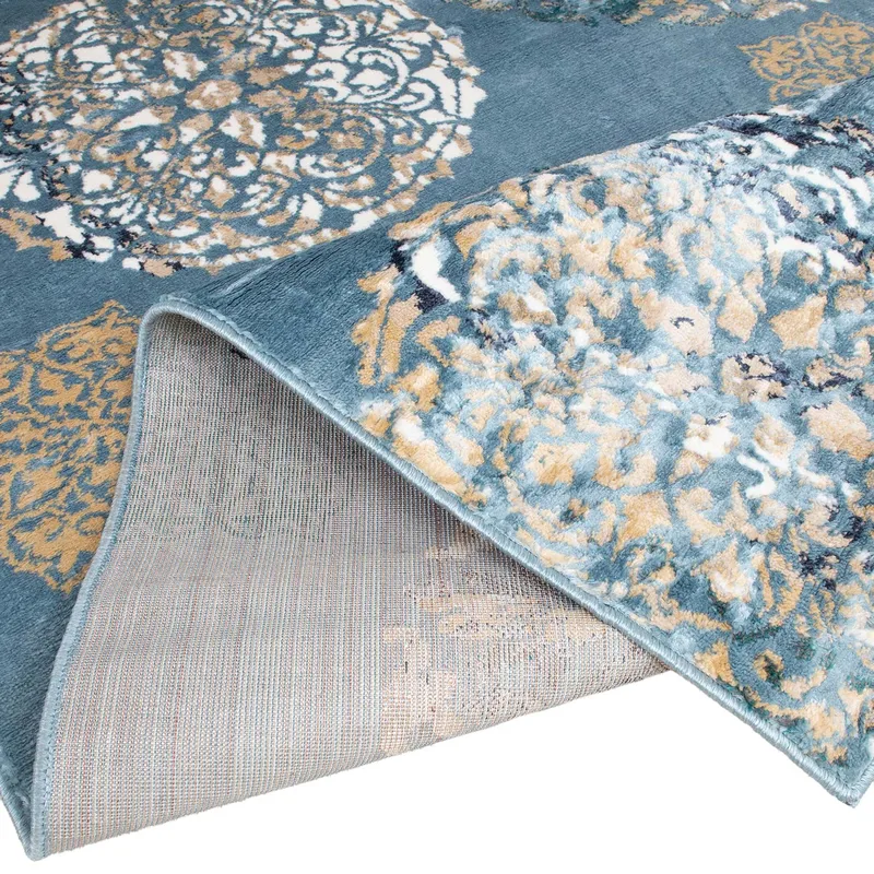 Matto Velon 160x230 cm - Sininen - Kodintekstiilit & matot - Matto - Moderni matto - Wilton-matto