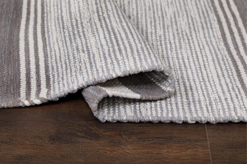 Matto Vindö 75x150 cm Harmaa - Harmaa - Kodintekstiilit & matot - Matto - Moderni matto - Wilton-matto