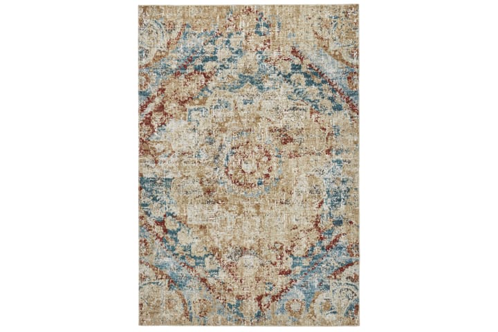Matto Vintage Leah 133x190 cm - Hestia - Wilton-matto - Kuviollinen matto & värikäs matto