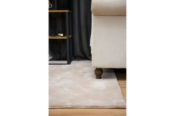 Matto Viskoosijäljitelmä Undra 170x240 - Beige - Kodintekstiilit & matot - Matto - Moderni matto - Viskoosimatto & keinosilkkimatto