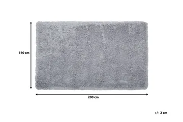 Matto Winterhay 140x200 cm - Vaaleanharmaa - Kodintekstiilit & matot - Matto - Moderni matto - Nukkamatto