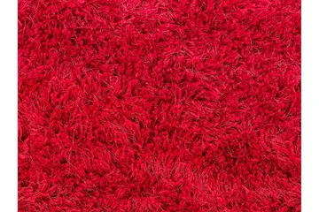 Matto Winterhay Pyöreä 140 cm - Punainen - Kodintekstiilit & matot - Matto - Moderni matto - Nukkamatto