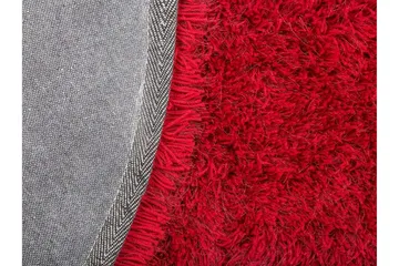 Matto Winterhay Pyöreä 140 cm - Punainen - Kodintekstiilit & matot - Matto - Moderni matto - Nukkamatto