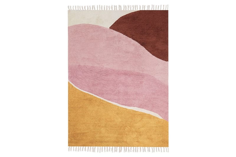 Matto Xinali, Vaaleanpunainen, keltainen, punainen, beige