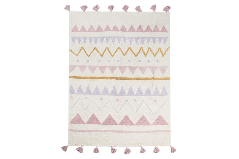 Matto Zaysan, Beige, vaaleanpunainen, violetti, keltainen