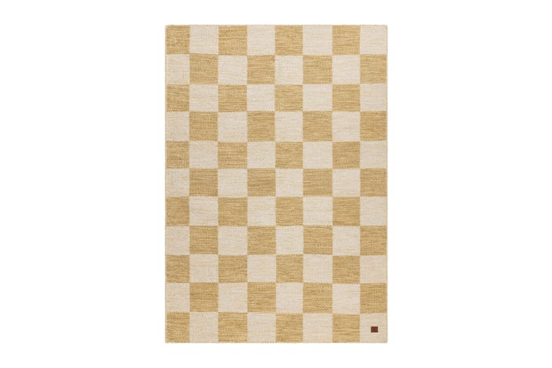 Moharan Villamatto 140x200 cm Suorakulmainen - Keltainen - Kodintekstiilit & matot - Matto - Moderni matto - Villamatto