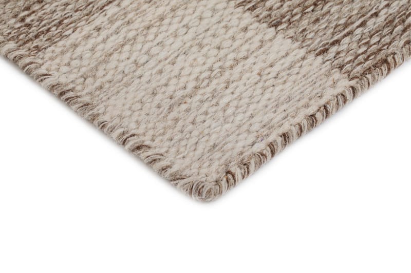 Moharan Villamatto 140x200 cm Suorakulmainen - Tumma beige - Kodintekstiilit & matot - Matto - Moderni matto - Villamatto