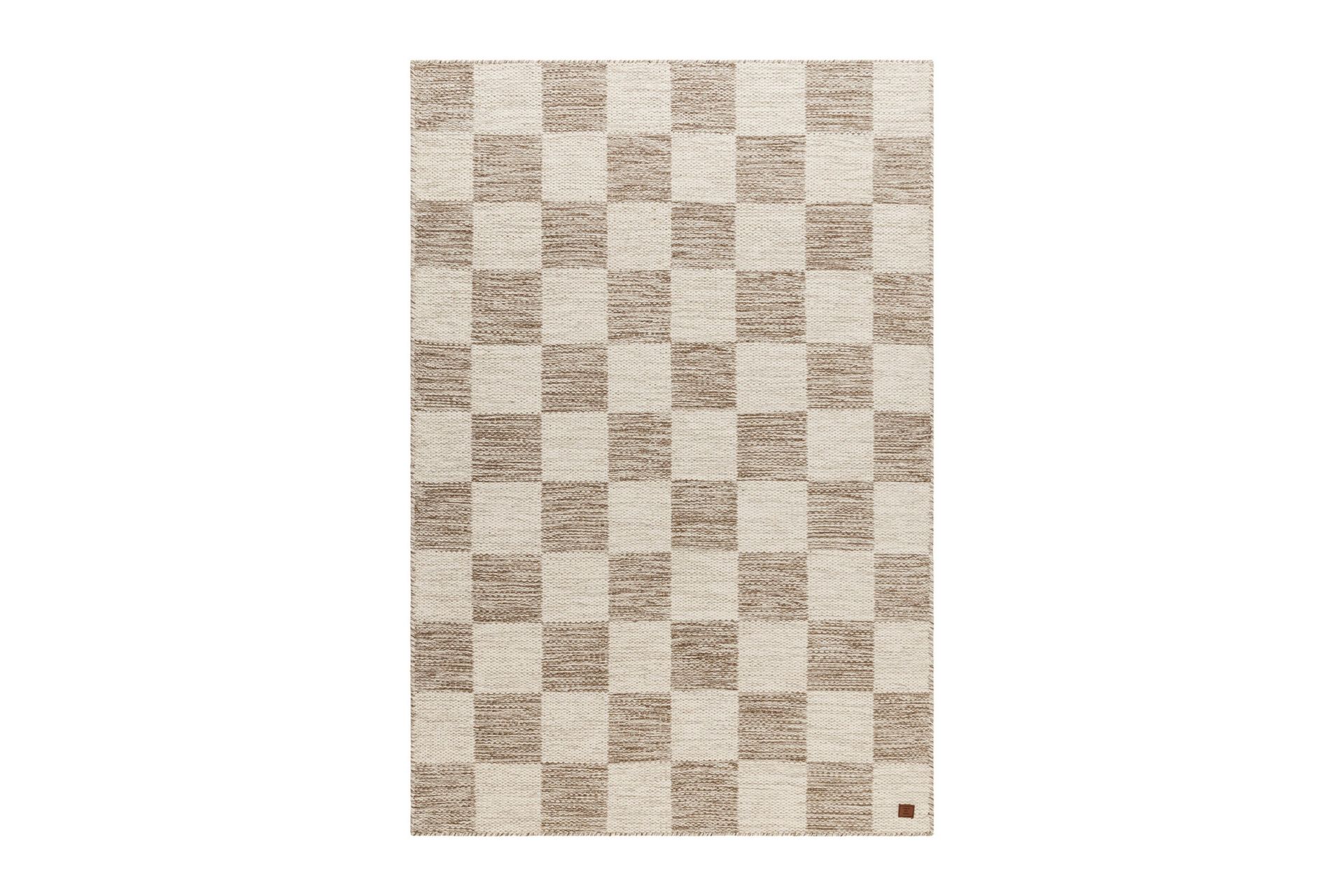 Moharan Villamatto 140x200 cm Suorakulmainen - Tumma beige - Kodintekstiilit & matot - Matto - Moderni matto - Villamatto