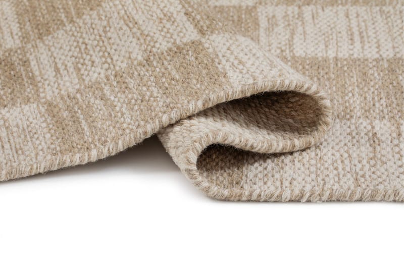 Moharan Villamatto 140x200 cm Suorakulmainen - Pellava - Kodintekstiilit & matot - Matto - Moderni matto - Villamatto