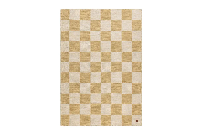 Moharan Villamatto 200x300 cm Suorakulmainen - Keltainen - Kodintekstiilit & matot - Matto - Moderni matto - Villamatto