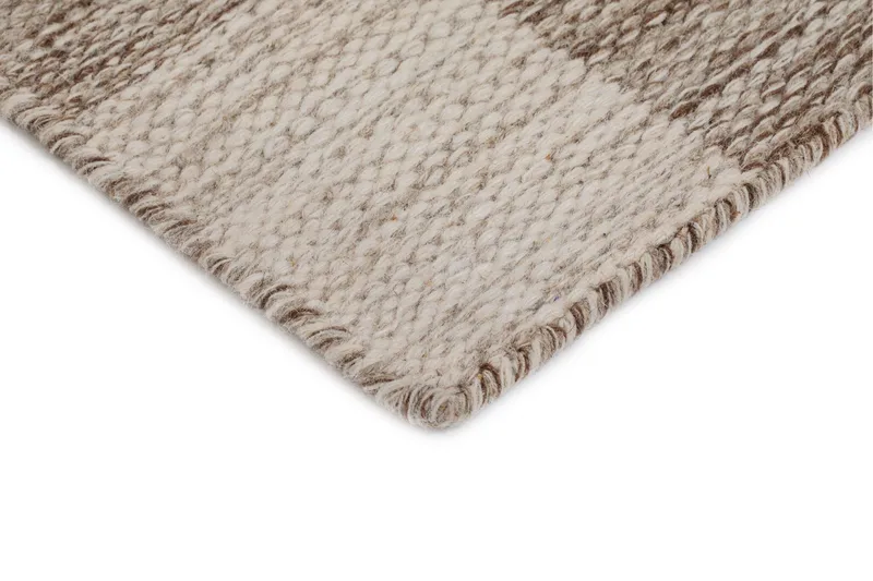 Moharan Villamatto 200x300 cm Suorakulmainen - Tumma beige - Kodintekstiilit & matot - Matto - Moderni matto - Villamatto