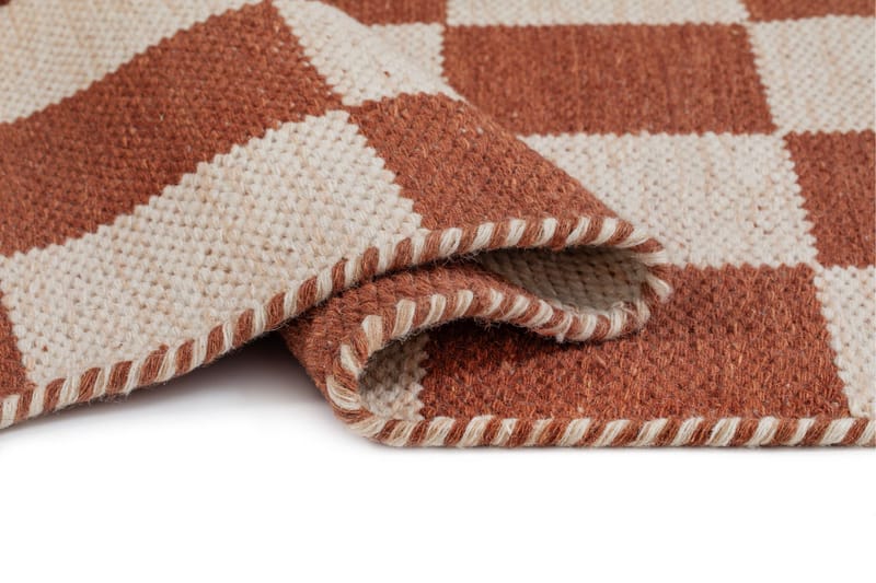 Moharan Villamatto 240x340 cm Suorakulmainen - Terrakotta - Kodintekstiilit & matot - Matto - Moderni matto - Villamatto