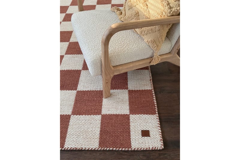 Moharan Villamatto 240x340 cm Suorakulmainen - Terrakotta - Kodintekstiilit & matot - Matto - Moderni matto - Villamatto