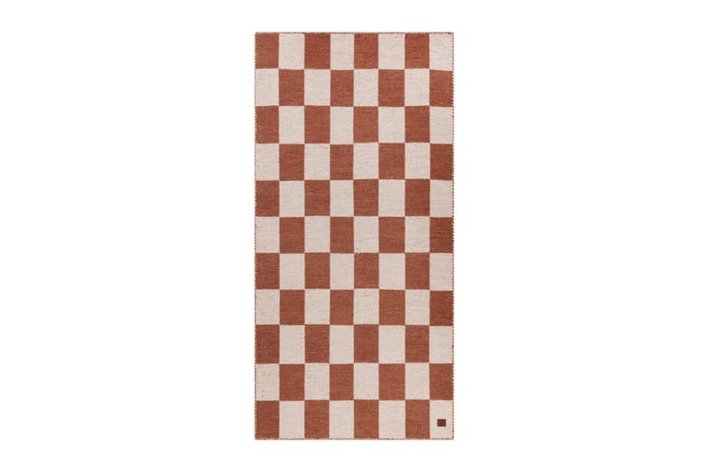 Moharan Villamatto 75x200 cm Pitkulainen - Terrakotta - Kodintekstiilit & matot - Matto - Moderni matto - Villamatto