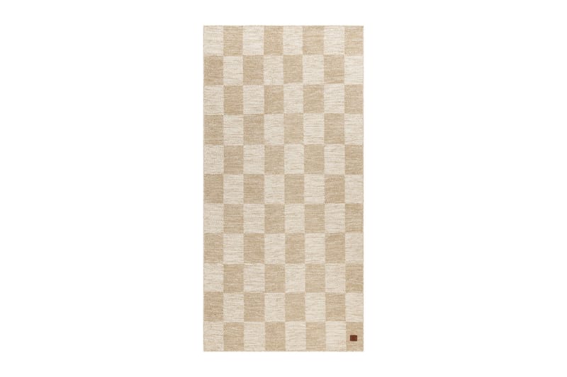 Moharan Villamatto 75x200 cm Pitkulainen - Pellava - Kodintekstiilit & matot - Matto - Moderni matto - Villamatto