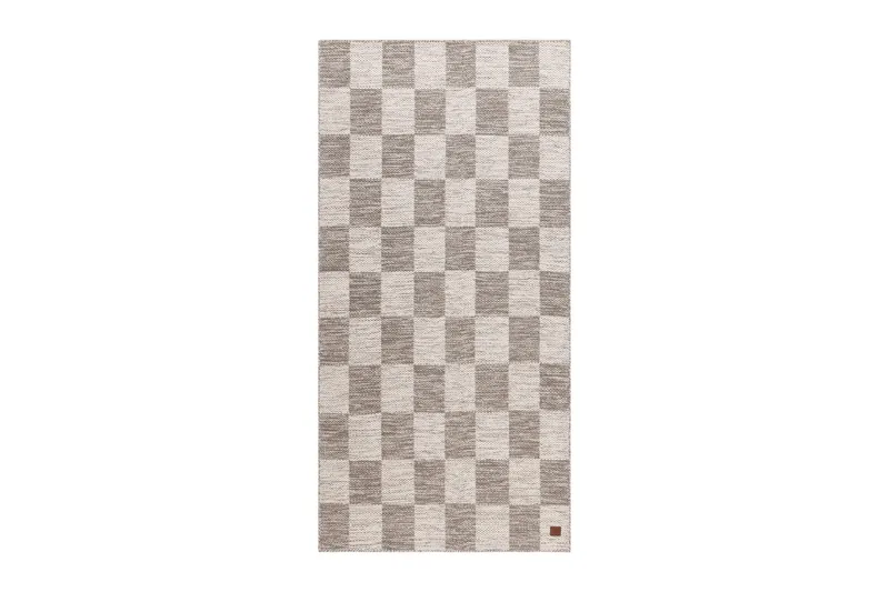 Moharan Villamatto 75x200 cm Pitkulainen - Harmaa - Kodintekstiilit & matot - Matto - Moderni matto - Villamatto