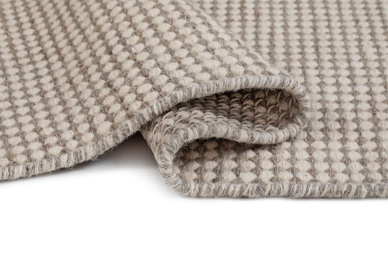 Mohardi Villamatto 160x230 cm Suorakulmainen - Harmaa - Kodintekstiilit & matot - Matto - Moderni matto - Villamatto