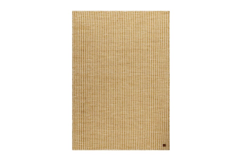 Mohardi Villamatto 160x230 cm Suorakulmainen - Keltainen - Kodintekstiilit & matot - Matto - Moderni matto - Villamatto