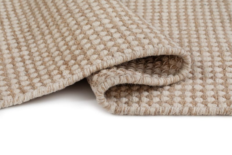 Mohardi Villamatto 160x230 cm Suorakulmainen - Pellava - Kodintekstiilit & matot - Matto - Moderni matto - Villamatto