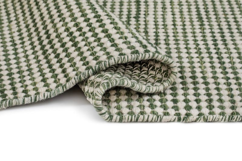 Mohardi Villamatto 240x340 cm Suorakulmainen - Smaragdinvihreä - Kodintekstiilit & matot - Matto - Moderni matto - Villamatto